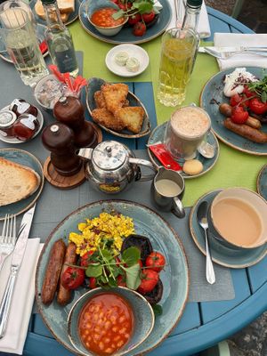 Café Nucleus is always a great go to for when I am dining with non-vegans. I had the vegan breakfast with extra hash browns and it was really fresh & tasty  at Cafe Nucleus in Chatham