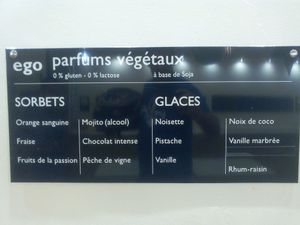 List of vegan options at ego in Marseille