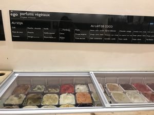 Vegan area at ego in Marseille