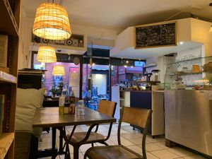 With sofa, piano, and friendly staff!! at Armand Bar et Cantine in Paris