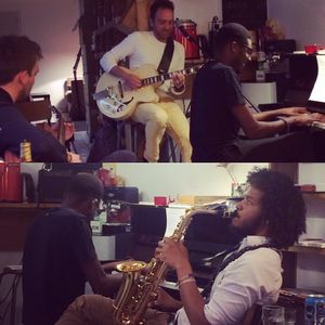 A jam with great musician !  at Armand Bar et Cantine in Paris