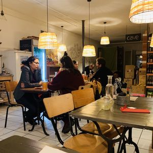 Now offers 3 vegans options, and 7 cold press juices!  at Armand Bar et Cantine in Paris