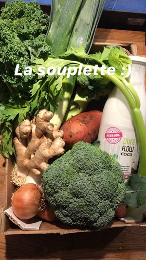 Organic soupe  at Armand Bar et Cantine in Paris