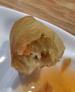 Veggi spring roll at Teriyaki House in Hardy