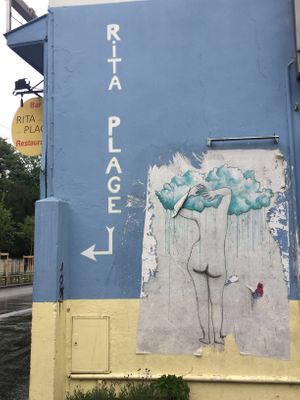 Outside  at Rita-Plage in Villeurbanne