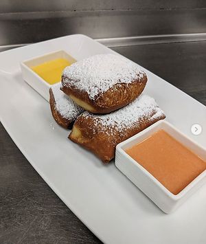 New Orleans Beignets! at Nubar in Cambridge