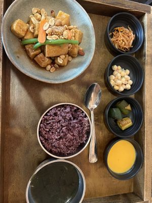 Tofu Gang Jeong  at Mokban Korean Bistro in Providence