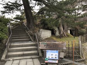 beautiful building  at Kanrantei Tea House in Matsushima
