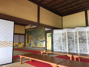 traditional japanese style  at Kanrantei Tea House in Matsushima