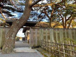 Back entrance at Kanrantei Tea House in Matsushima