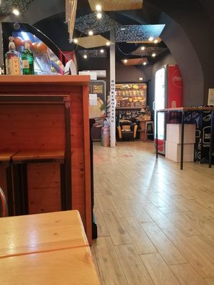 Inside at Toast Amore in Terracina