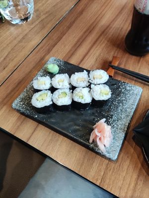 Maki starter at Umi Japanese Bar and Restaurant in Middlesbrough