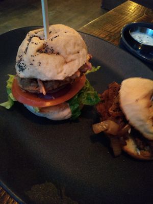 Sliders at The Tipsy Vegan in Cambridge