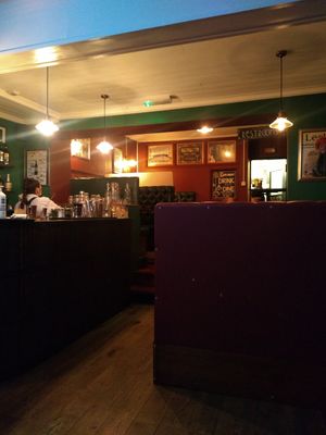 Interior at The Tipsy Vegan in Cambridge