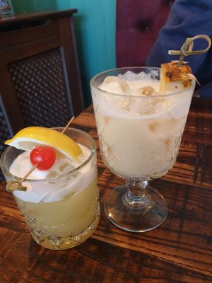 Twi mocktails at The Tipsy Vegan in Cambridge
