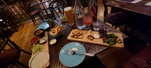 Our choices at The Tipsy Vegan in Cambridge