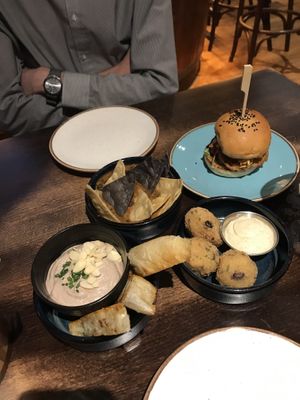 Mexican bean dip is delicious!  at The Tipsy Vegan in Cambridge