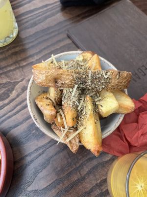 fries(chips)  at The Tipsy Vegan in Cambridge