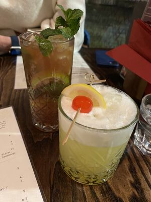 mocktails  at The Tipsy Vegan in Cambridge