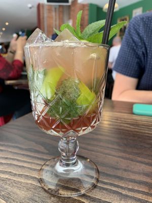 Non alcoholic cocktail   at The Tipsy Vegan in Cambridge