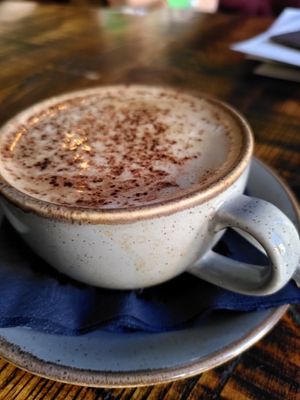 Decaf mocha (October 2022) at The Tipsy Vegan in Cambridge