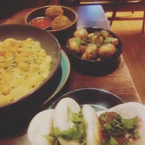 Smalls and sides at The Tipsy Vegan in Cambridge