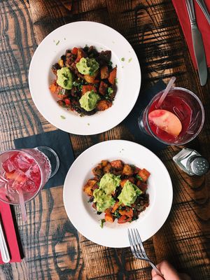 Mexican Hash & Kombucha at The Tipsy Vegan in Cambridge