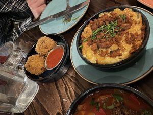 Small plates  at The Tipsy Vegan in Cambridge