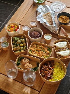 Take away at The Tipsy Vegan in Cambridge