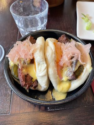 Reuben bao 😋  at The Tipsy Vegan in Cambridge