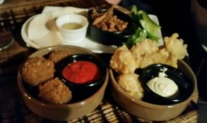 Superb starters! at The Tipsy Vegan in Cambridge