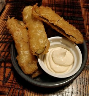 pickles at The Tipsy Vegan in Cambridge