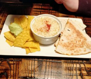 quesadillas at The Tipsy Vegan in Cambridge