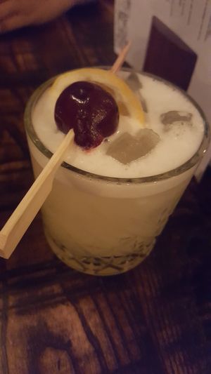 Pineapple sour at The Tipsy Vegan in Cambridge