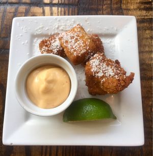 Coconut tofu bites at The Tipsy Vegan in Cambridge