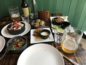 Vegan tapas at The Tipsy Vegan in Cambridge