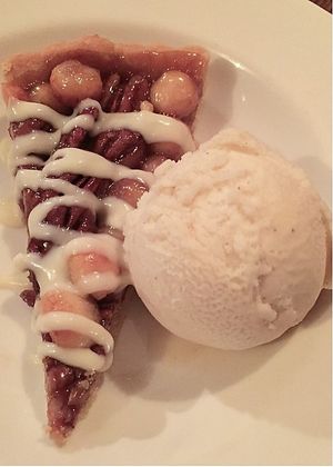 Macadamia and Pecan Pie at The Tipsy Vegan in Cambridge