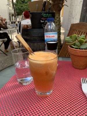 Fresh Juice at Hortela in Portimao