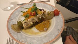 tofu kebab at Hortela in Portimao