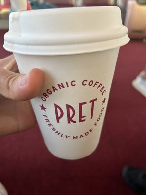 Chocolate with oat milk  at Pret A Manger in Neuilly-sur-seine