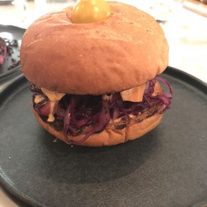 Burger Banh Mi at LOV - Montagne in Montreal