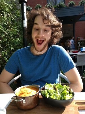 Lasagne et sa verdure at LOV - Montagne in Montreal