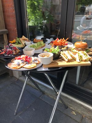 Delicious brunch  at LOV - Montagne in Montreal