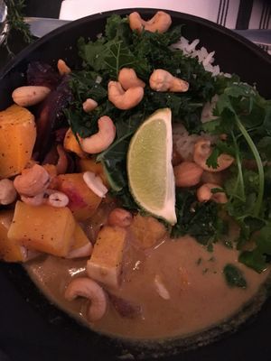 Kokos blik with Rice.!! Sooooo yum! at LOV - Montagne in Montreal