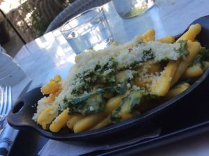 Kale mac and cheese at LOV - Montagne in Montreal