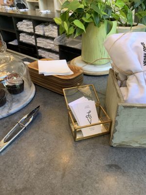 Cards and desserts at Lov. at LOV - Montagne in Montreal