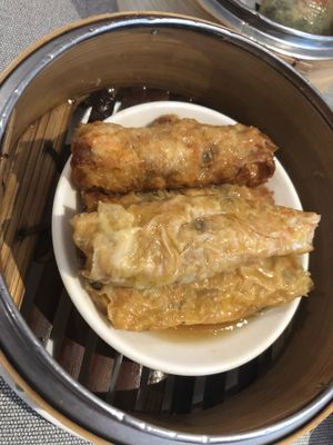Steamed Beancurd Roll at Lotus Vegetarian 莲心 - Tai Seng in Central Singapore