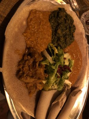 Vegan mix  at Im Herzen Afrikas in Frankfurt