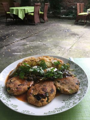 plate of the day at Zielona Micha in Poznan