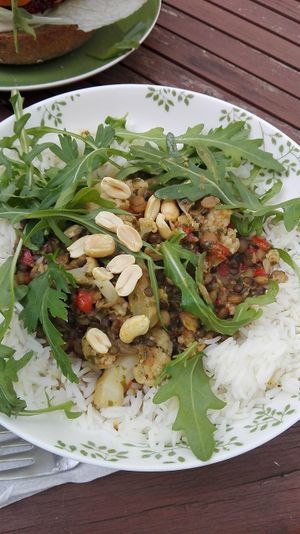 main course at Zielona Micha in Poznan